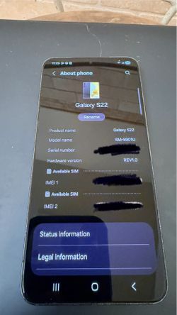 Samsung S22- Not Locked
