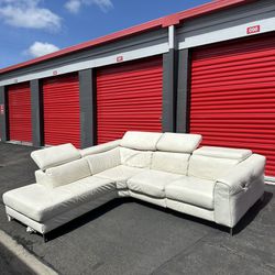 Beautiful Sectional Leather Couch 