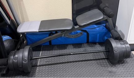 Weight Bar Set & Bench