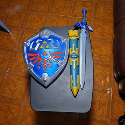 Zelda, Plastic Link's Hylian Sheild & The Master Sword