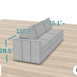 Lovesac sactional sofa