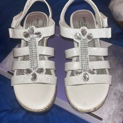 Girl wedges size 12c