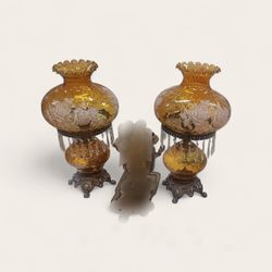 Vintage Mcm Antique Table Lamps