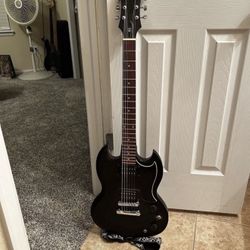 Black Epiphone SG Guitar