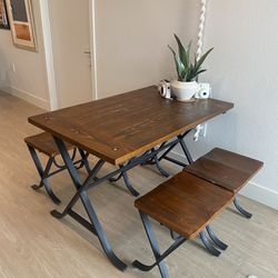 Dining Room Table & Stools