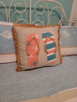 Nautical Throw Pillow