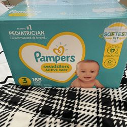 Pampers 168 Ct