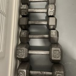Dumbbell Weights (whole Set Only)