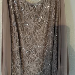 Elegant  Sequin   Women Dress , Size 18, Brand new , $100