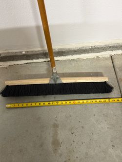 Interchangeable Push Broom Construction 2 Feet Wide