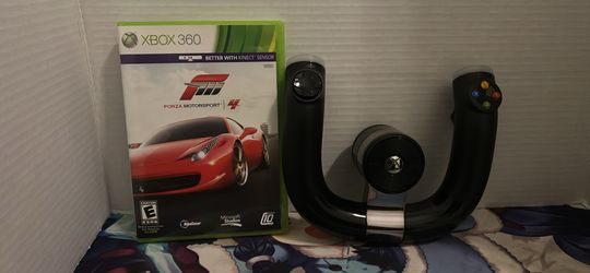Xbox360 Wireless Speed Wheel With Game $30