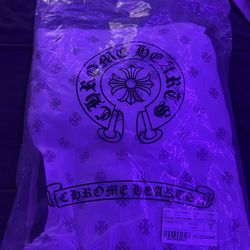 Black chrome hearts hoodie