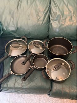 Nine (9) Piece Pot & Pans Set