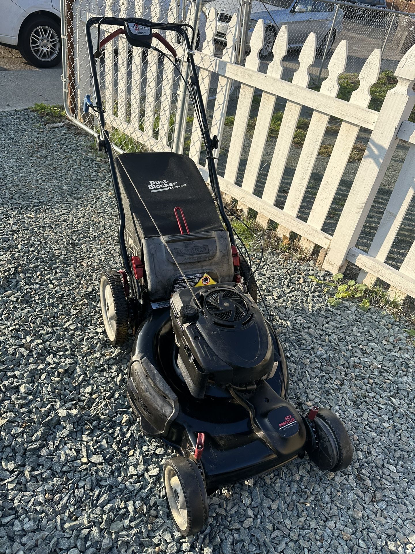 Lawnmower Self Propelled Works 