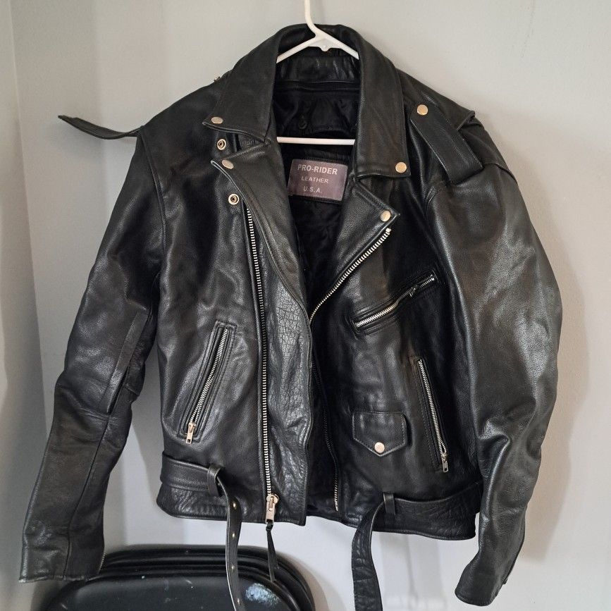 Pro Rider Size 42 Leather Jacket 