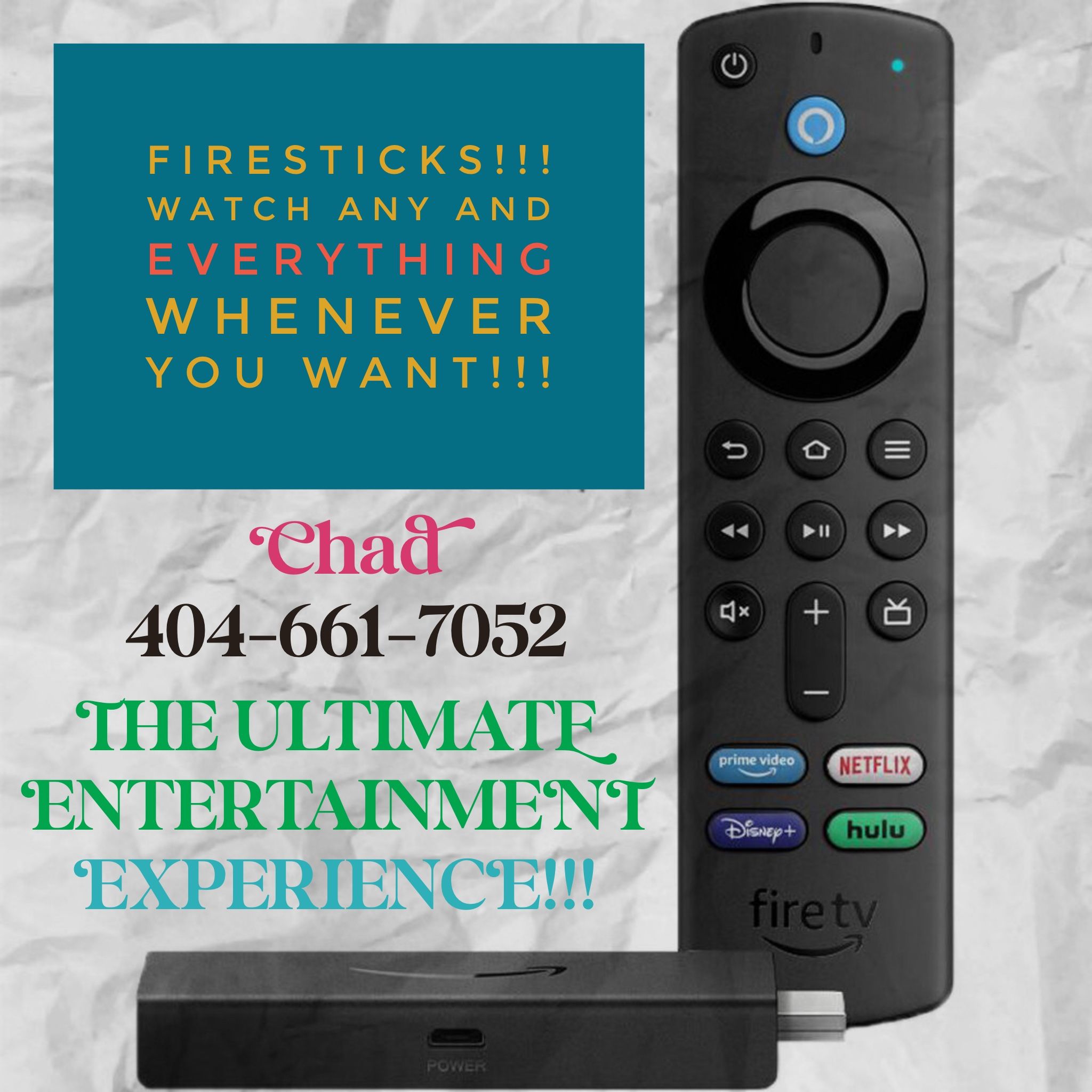 The Best Of The Best in Entertainment! Watch Any And Everything Whenever You Want! You’ll Love These Devices!