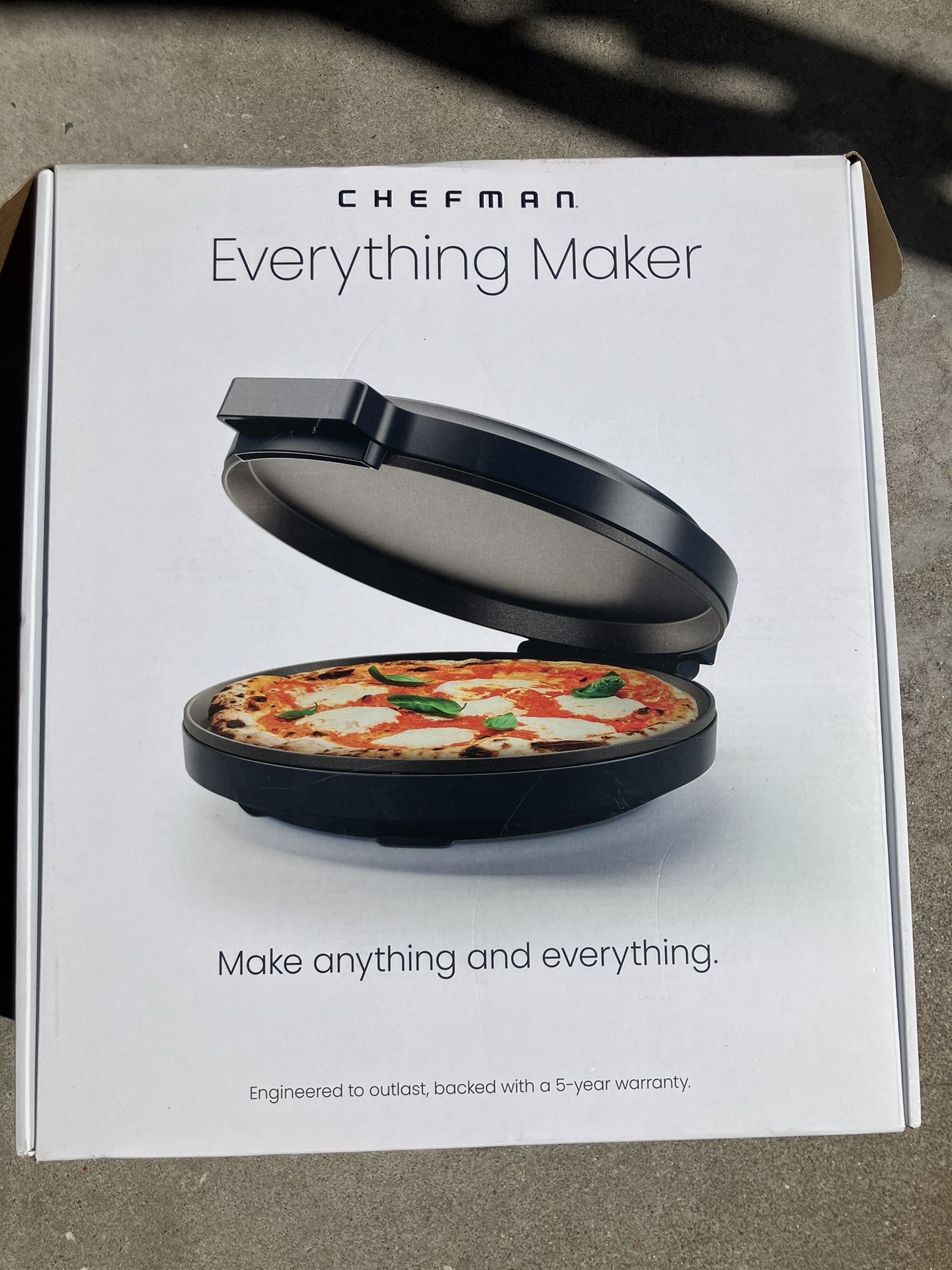 Chef Man Everything Maker In Black