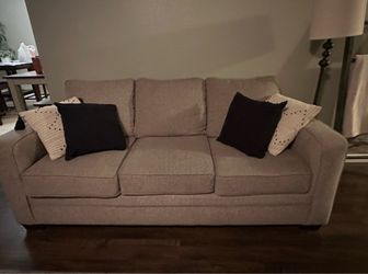 Beige couch