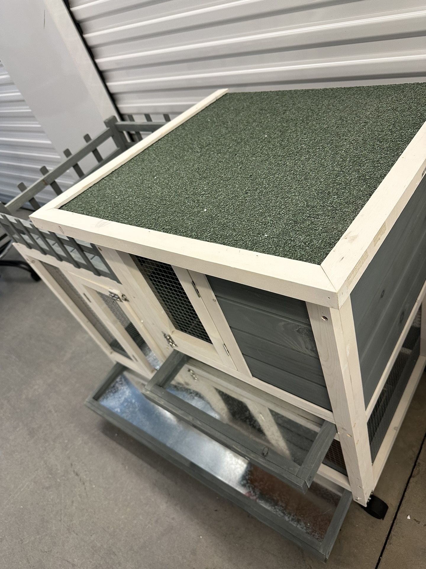 Pet Cage With Wheels, New