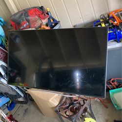 75” Screen with Black Screen 
