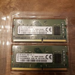 Kingston 2 x 8GB Laptop RAM