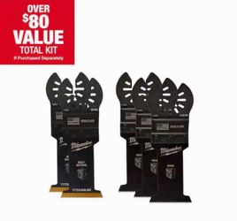 Milwaukee 1-3/8 in. Multi-Tool Oscillating Blade Set (5-Piece) lot of 10