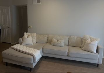 Beige Calais Sofa Sectional