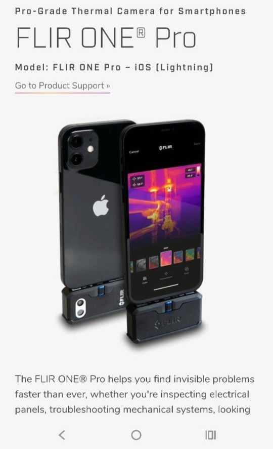 Flir One Pro Infrared Camera