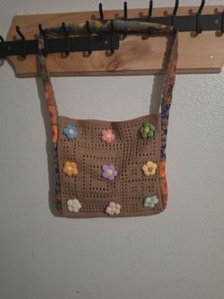 Embroidered tote bag