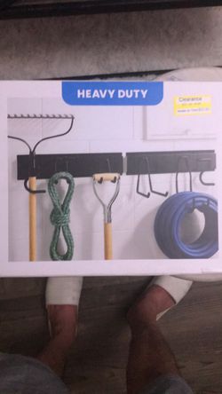 Heavy Duty Wall Tool Organizer Rack