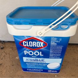 3” pool chlorine tablets 12 lbs Clorox