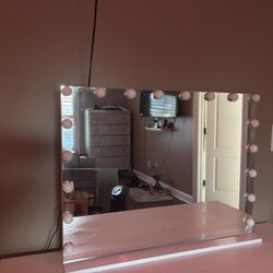 Vanity White Mirror 