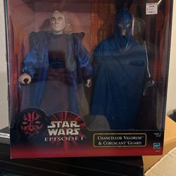 Chancellor Valorum  and. Coruscant Guard