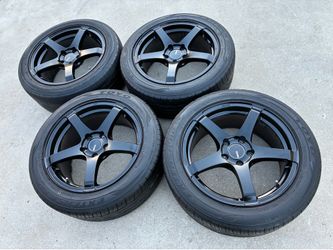 rims 17 ENKEI black  5x112  Wheels rines For Jetta Passat Atlas Beetle Golf Crossgolf Tiguan Gti Mercedes Benz Audi Cooper Clubman