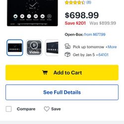 
Sony - 10.1" Wireless Apple CarPlay and Android Auto Digital Media Receiver Maestro Compatible - Black