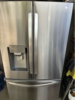 REFRIGERATOR LG 36” stainless steel