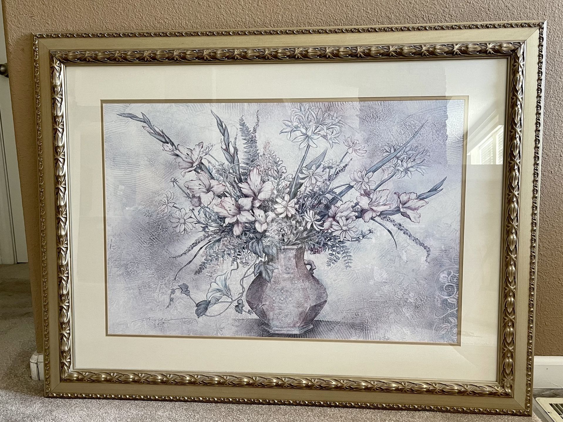 Framed artwork