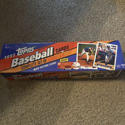 1993 Topps Baseball Box
