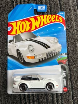 Hot Wheels White Porsche 911 Turbo Cabriolet – Brand New | Drop Tops