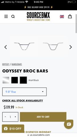 Odyssey Broc Bars