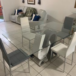 Dining Room Chairs - WHITE, GRAY, BLACK, WHITE