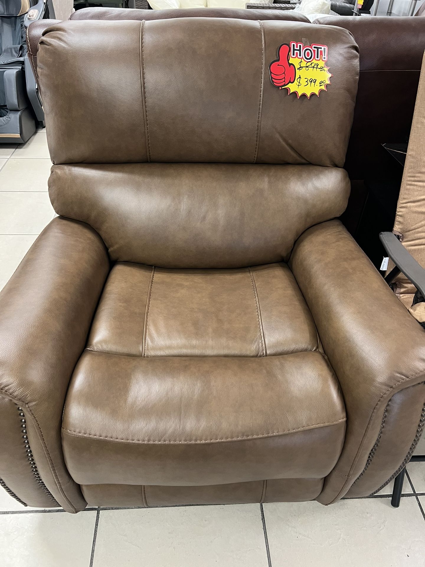 Power recliner rocking sofa