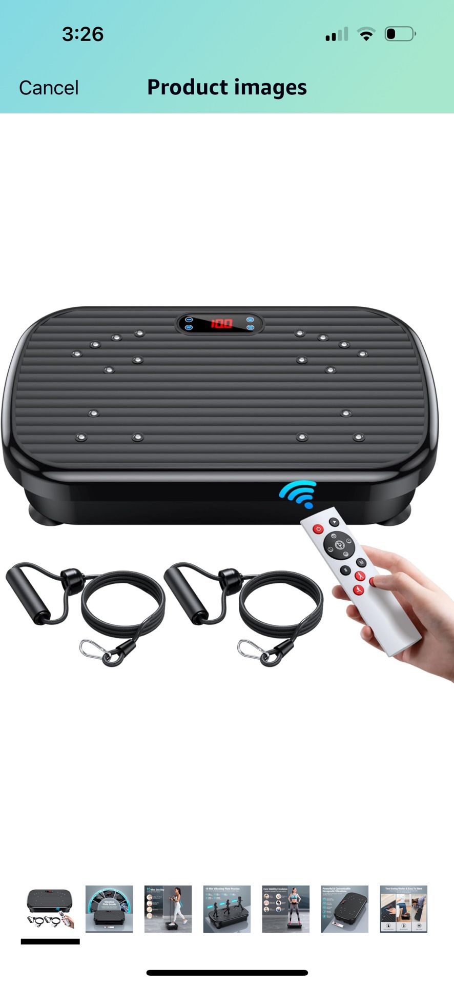 Vibration Plate Exercise Machine, Power Waver Vibration Plate Platform for Lymphatic Drainage Whole Body Vibration Plate Machine Helps Weight Loss Sha
