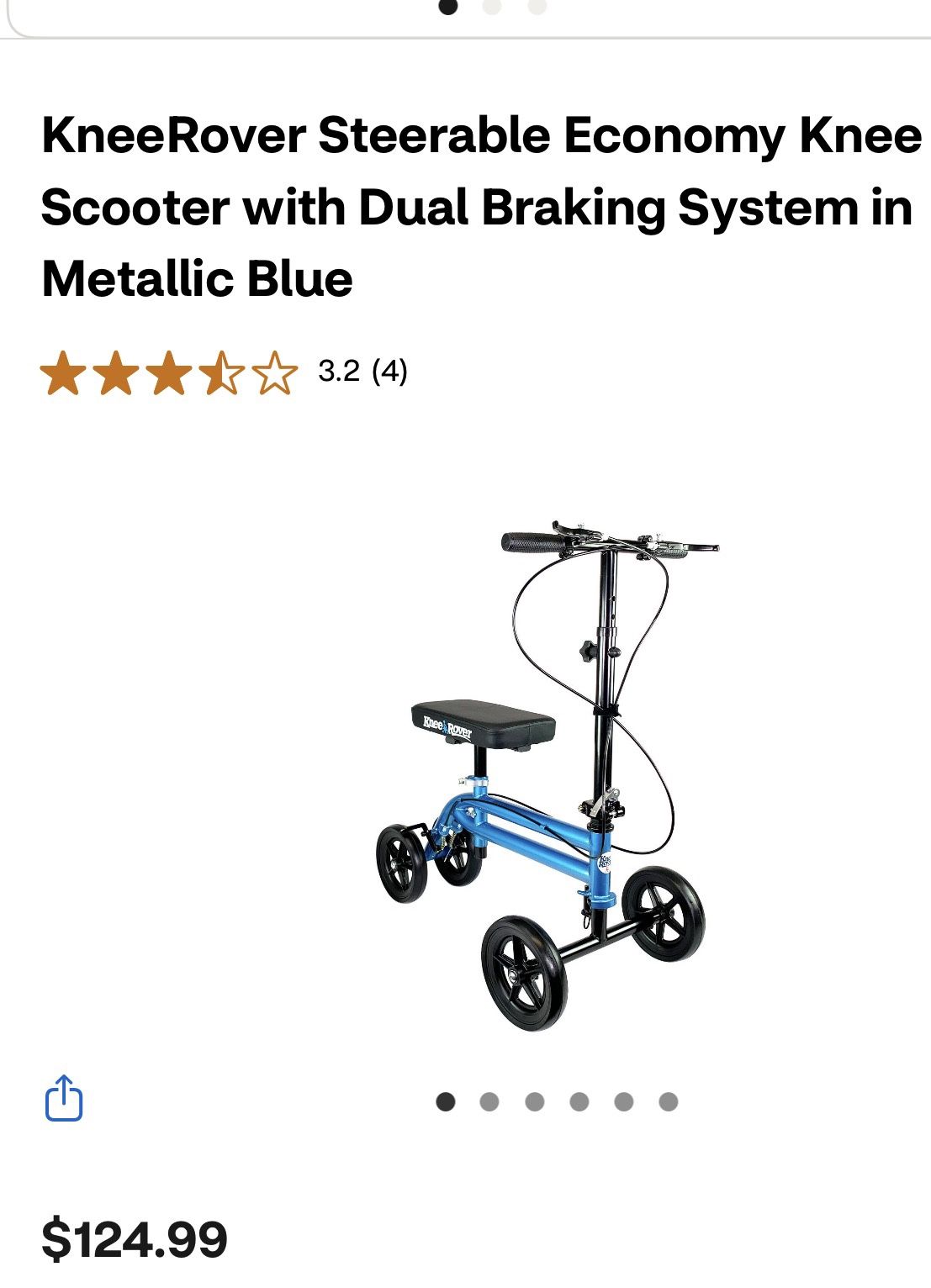 Knee Rover Economy scooter 