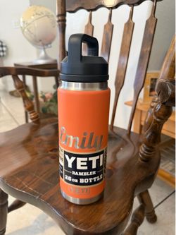 Yeti 26oz Rambler “Emily” New