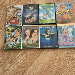 Defferent DVD’s 4.00 Each 