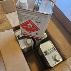 BOX OF 4, TPO RED PRIMER, SOLVENT-BASED FOR TPO ROOFS.