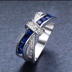 925 Sterling Silver diamond rings For Women Colored zircon