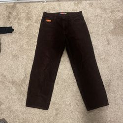 Brown Corduroy Empire Jeans