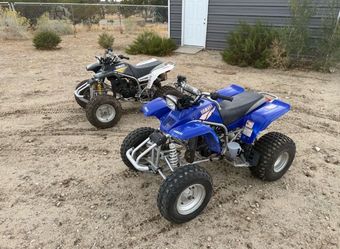 Two 2002 Yamaha Blasters